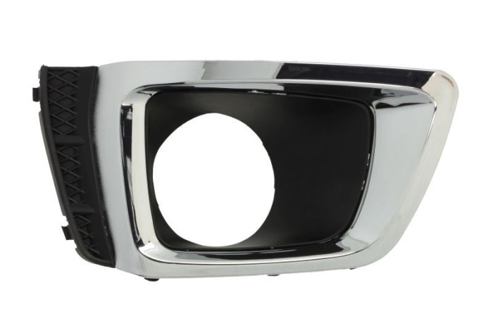 Grila bara fata Subaru Forester (Sj), 01.2013-, Dreapta, 57731SG080, 72X12712 cu locas pentru proiectoare, insertie crom