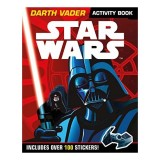 Carte de activitati Darth Vader Star Wars Saga - Puzzle-uri, Jocuri de Cuvinte, Autocolante, Varsta 9-12 Ani