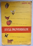 Jocul Proverbelor &ndash; I. Nicolau, Cartea-joc, ~A4, 18 p., anii &rsquo;90