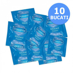 Prezervative - Pasante Pasiune Prezervative cu Striatii pentru Placere Extra Intensa 10 bucati