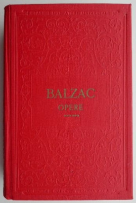 Opere, vol. VI &amp;ndash; Honore de Balzac foto