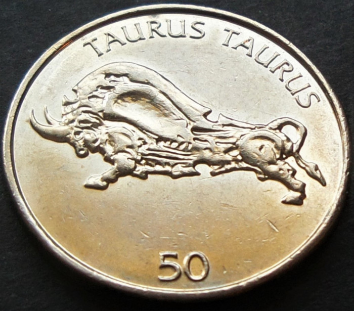 Moneda 50 TOLARI / TOLARJEV - SLOVENIA, anul 2003 * cod 499