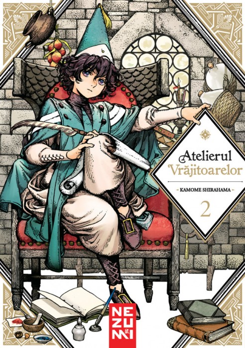 Atelierul Vrajitoarelor Vol.2, Kamome Shirahama - Editura Nemira