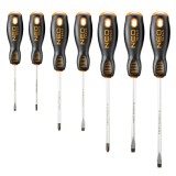 Set surubelnite NEO Tools 7 piese, otel S2, capete magnetice