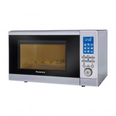 Cuptor Microunde Digital Hausberg, 800 W, Func?ie Grill, Timer, Ceas, 20 Litri foto