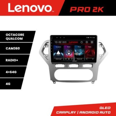 Navigatie Ford Mondeo 2006-2010 Lenovo Kit-MONDEO-AC 8 core QLED 2K 4+64 360 Android Waze USB Navigatie Internet Youtube Radio CarStore Technology foto