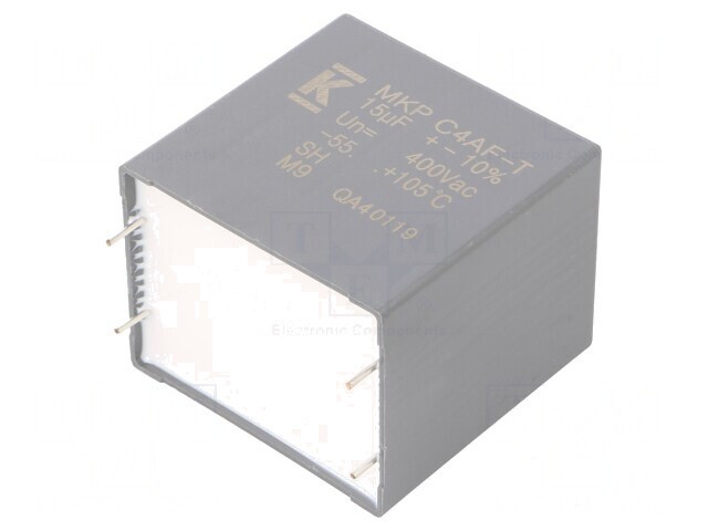 Condensator Polipropilenă DC-Link 15uF 22m&Omega; THT &plusmn;10%