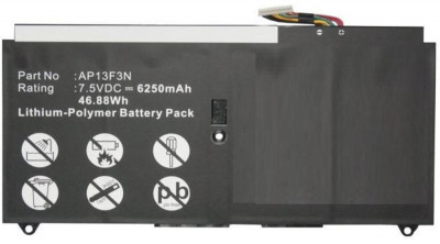 CoreParts Baterie laptop pentru Acer 47Wh Li-Pol 7.5V 6250mAh , Aspire S7-392, Aspire S7-392-54208g12tws, Aspire S7-392-54208g25tws foto