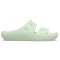 Papuci Crocs Classic Floral Cut-Out Sandal Verde - Jade Tint