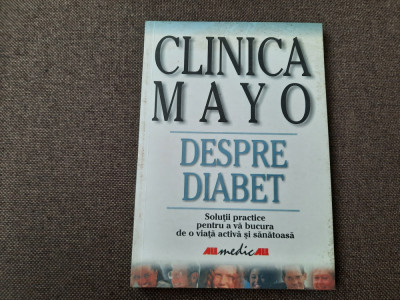 Maria Collazo-Clavell - Clinica Mayo. Despre diabet foto