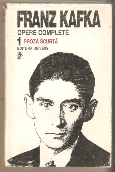 Franz Kafka-Opere complete vol.1