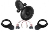 JBL Stage1 601C Difuzoare Auto VW Passat B6 B7 CC Fata 16.5cm, Set Complet cu Adaptoare si Inele