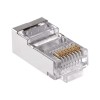 MUFA RJ45 8P8C CAT 6E ECRANATA PASS THROUGH - TEL0074