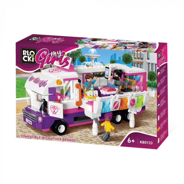 Blocki My Girls, Salonul de coafura mobil, 375 piese