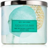 Bath &amp; Body Works Eucalyptus Rain lumanare III. 411 g