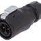 Mufă Circulară 2-Pin Aurită 10A