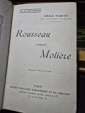 Rousseau contre Moliere - Emile Faguet