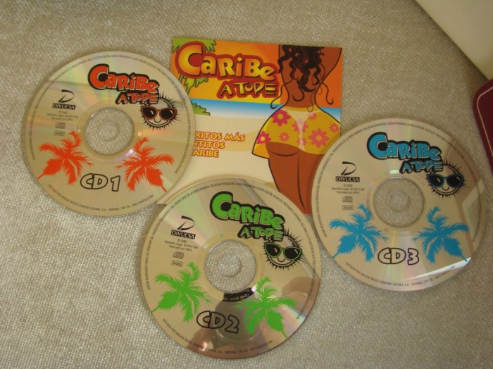 CARIBE A TOPE - 3 CD Originale