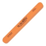 Cumpara ieftin Pila unghii lavabila Dreapta LUXORISE, granulatia 100/180, portocaliu