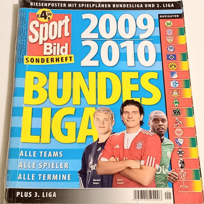 Revista fotbal - SPORT BILD - BUNDESLIGA 2009-2010 foto