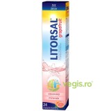 Litorsal Electroliti cu Aroma de Grapefruit 24cpr efervescente
