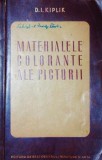 MATERIALELE COLORANTE ALE PICTURII