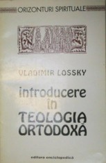 INTRODUCERE IN TEOLOGIA ORTODOXA-VLADIMIR LOSSKY 1993 foto