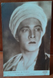 Carte postala, Rudolph Valentino, actor american de film mut, de origine italiană, 1895-1926