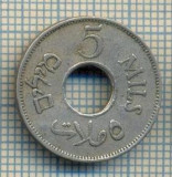 12198 MONEDA -PALESTINA - 5 MILS -ANUL 1935 -STAREA CARE SE VEDE, America Centrala si de Sud