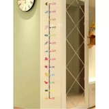 Cumpara ieftin Sticker Perete Autocolant cu Centimetru pentru Copii cu Mamifere - 91669A