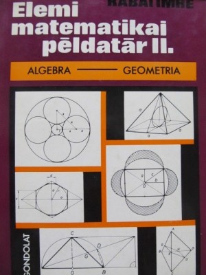 Elemi matematikai peldatar Algebra Geometria - foto