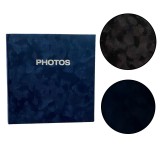 Album foto catifea, stocare 200 fotografii, 10x15 cm, spatiu notite, diverse
