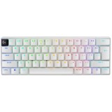 LOGITECH G PRO X 60 LIGHTSPEED Wireless Gaming Keyboard (Tactile) - WHITE - US INTL - 2.4GHZ/BT - EMEA28-935 - TACTILE SWITCH &quot;920-011930&quot; (timbru ver