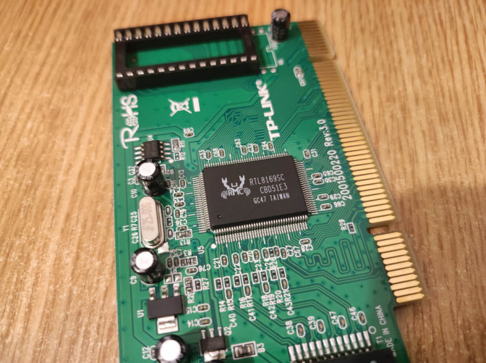 Placa de retea Calculator PCI Gigabyte Tp-Link RTL8169
