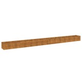 Cumpara ieftin Pat de gradina inaltat 580x50x36 cm, otel corten