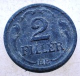 1.445 UNGARIA WWII 2 FILLER 1944 BP, Europa, Zinc