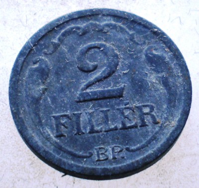1.445 UNGARIA WWII 2 FILLER 1944 BP foto