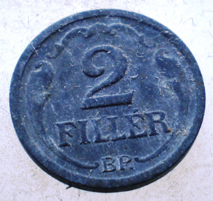 1.445 UNGARIA WWII 2 FILLER 1944 BP