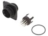 Conector circular BINDER 13 pini IP65, Soclu Tata, Montaj Panou, Curent 6A, Model 99 0719 00 13
