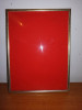 Rama Foto Metalica Aegte Bronce Danemarca Argintiu Auriu Sticla Convexa 20.5x15.5cm Poza Pictura