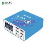 Incarcator Rapid Sunshine RL-304N, 6 Porturi USB (QC3.0, PD 45W/20W), Display LCD, 87W, Universal
