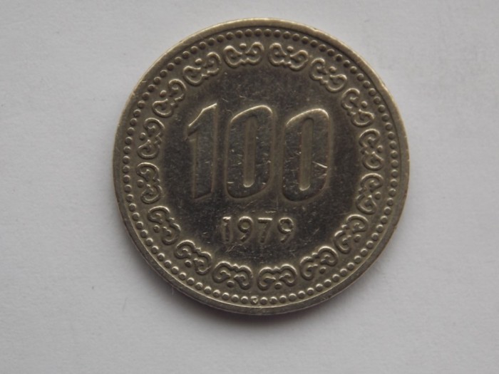 100 WON 1979 COREEA DE SUD