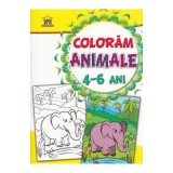 Coloram animale. 4-6 ani