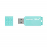 Memorie USB 3.0, 128 GB, Goodram UME3 Care, cu capac, albastra