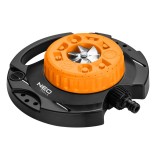 Aspersor circular pentru gradina NEO TOOLS, 9 moduri de stropire, 95 mp
