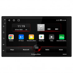 Radio Player auto Kruger Matz, Carplay/Android, 2 DIN, ecran 7 inch, Bluetooth