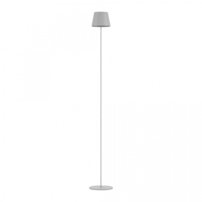 Lampadar 4W cu Acumulator IP54 3000K Alb Cald - Alb foto