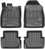 Set Covorase Auto Cauciuc Negro Ford Fiesta 6 2008&rarr; Pro Line Tip Tavita 3D 3D407565