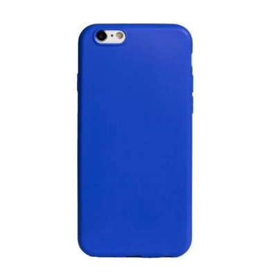 Husa Silicon Slim pentru iPhone 6/6S Albastru Mat foto