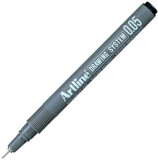 Marker Pentru Desen Tehnic Artline, Varf Fetru 0.05mm - Negru